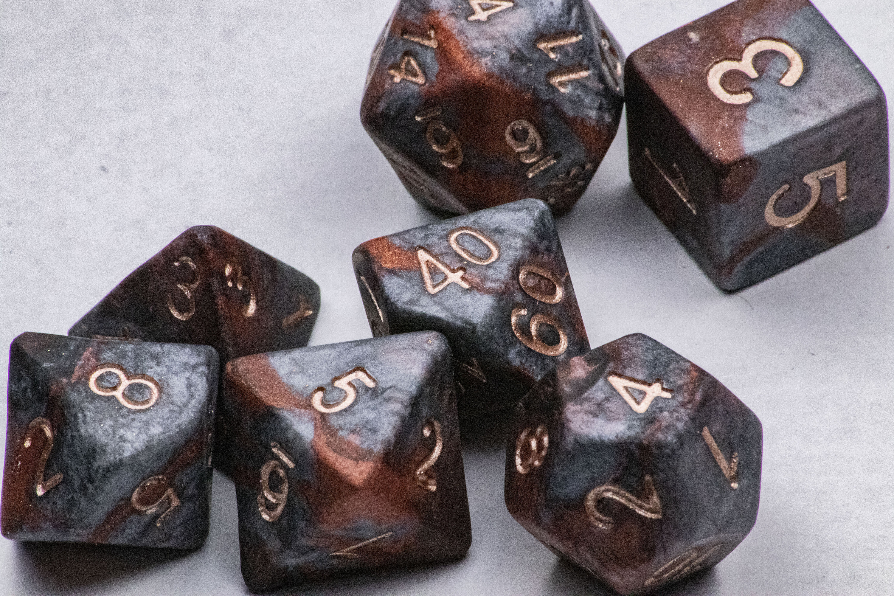 Rust and Ruin Dice Set made to Order | Etsy