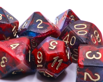 Sailors Delight Handmade Resin Dice Set