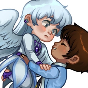 Card Captor Sakura - Yukito, Yue et Touya - Breloques 2,5"