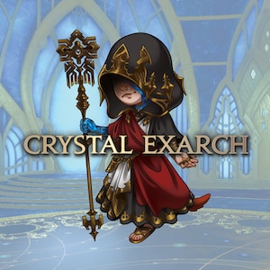FFXIV - Crystal Exarch (met capuchon) - Shadowbringers SHB-bedels/sleutelhangers