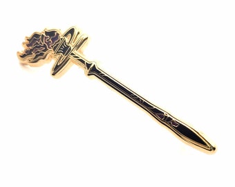 Final Fantasy XIV | 14 - BLACK MAGE - Weapons Enamel Pins