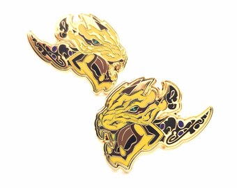 Final Fantasy XIV | 14 - MONK - Weapons Enamel Pins