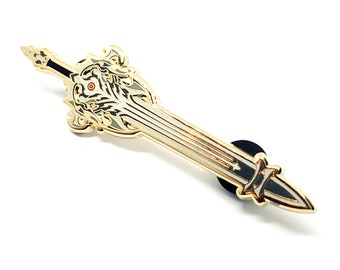 Final Fantasy XIV | 14 - DARK KNIGHT - Weapons Enamel Pins