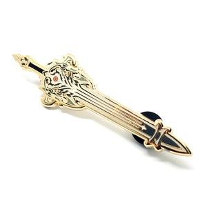 Final Fantasy XIV | 14 - DARK KNIGHT - Weapons Enamel Pins