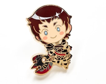 FFXIV Enamel Pin | Scions & Scholars | Ardbert/Meteor