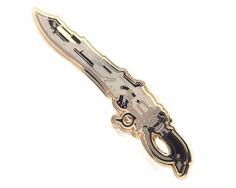 Final Fantasy XIV | 14 - GUNBREAKER - Weapons Enamel Pins