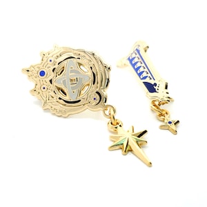 Final Fantasy XIV | 14 - ASTROLOGIAN - Weapons Enamel Pins