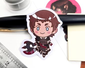 FFXIV Vinyl Stickers | Scions & Scholars | Ardbert/Meteor