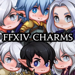 FFXIV - Heavensward HW Charms/Keychains