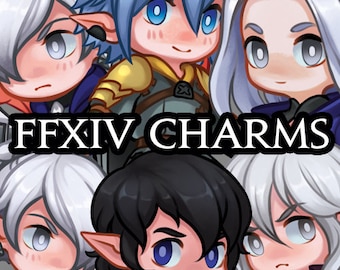 FFXIV - Heavensward HW Charms/Keychains