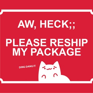 Re-Shipping Fee for Returned Orders