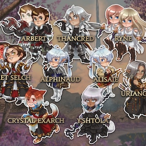 FFXIV - Shadowbringers SHB Charms/Keychains