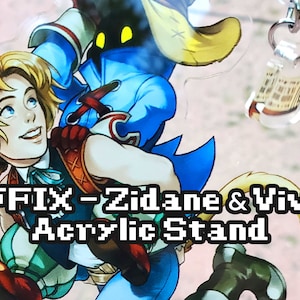 Final Fantasy 9 | IX - FFIX | FF9 - Zidane & Vivi - Acrylic Stand