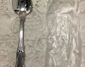 Oneida Kings Silverplate 18 10 8 1 8 quot Serving Spoon New Never Used