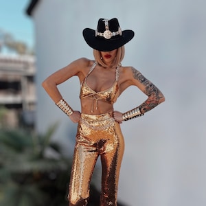 Sequin cowgirl Etsy Canada