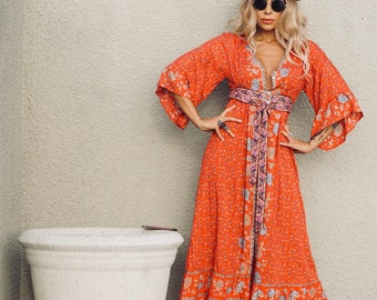 bohemian gypsy dress