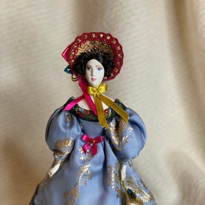 Handmade Figurine, Handmade Porcelain Doll, Historical figurine
