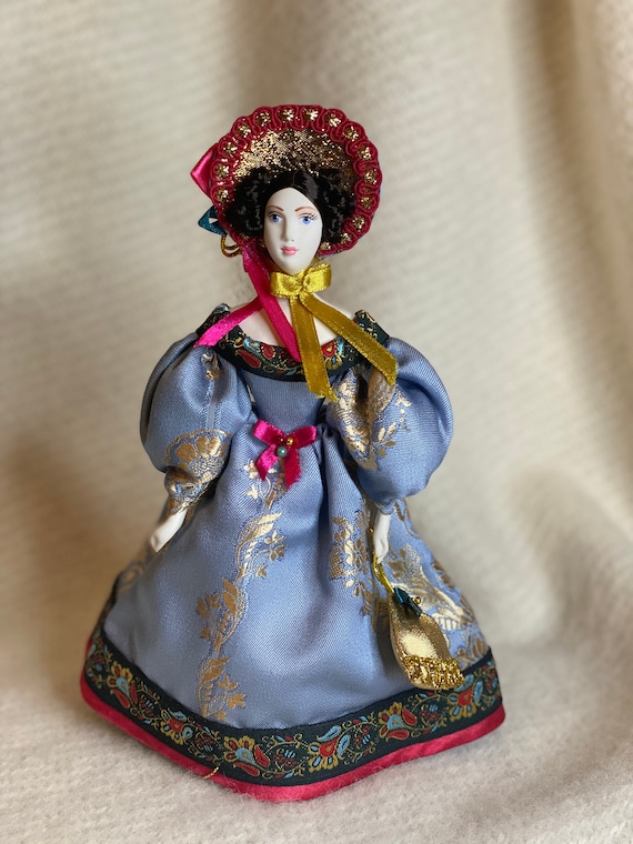 Handmade Figurine, Handmade Porcelain Doll, Historical figurine
