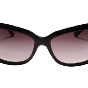 90s Y2K Rare & Authentic Vintage Mod Style Black Oversized Square Sunglasses image 3