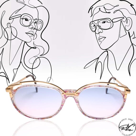 1980’s Iconic CAZAL Angular Sunglasses, Model 748, Germany, 80s Hip Hop Style Cazal glasses model 748 - Gem main image 4