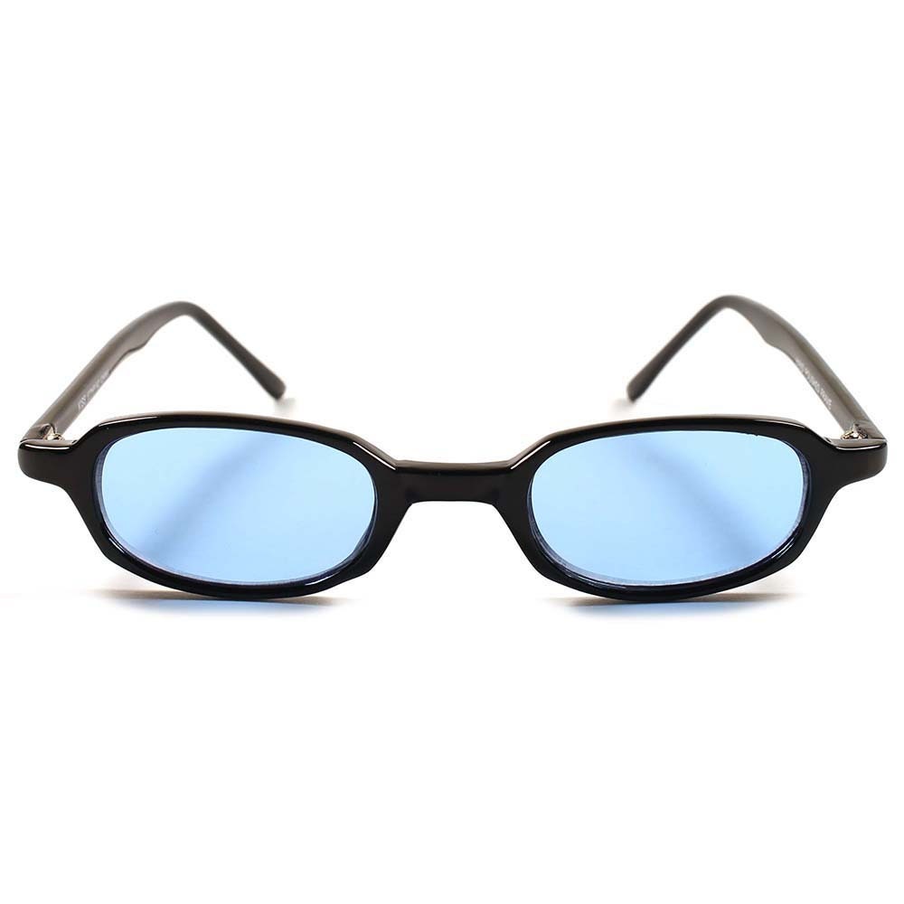 True Vintage 90 s Mens Womens Thin Rectangle Frame Blue Lens Sunglasses true-vintage-90-s-mens-womens-thin-rectangle-frame-blue-lens-sunglasses