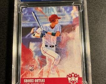 Shohei Ohtani 2018 Diamond Kings Rookie Card-Graded 9