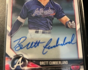 Brett Cumberland Rookie Autograph Card