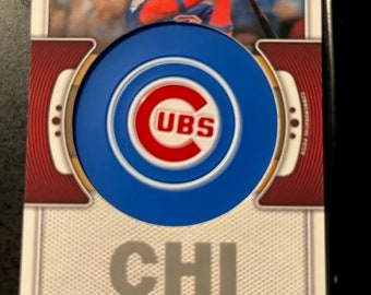Cubs Team Logo Patch Relic Card--Rookie Card