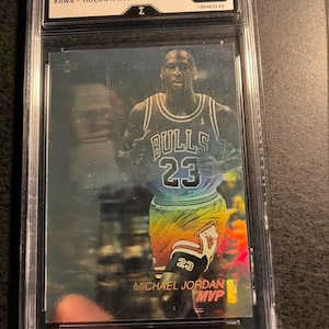 Michael Jordan Hologram Card - Etsy