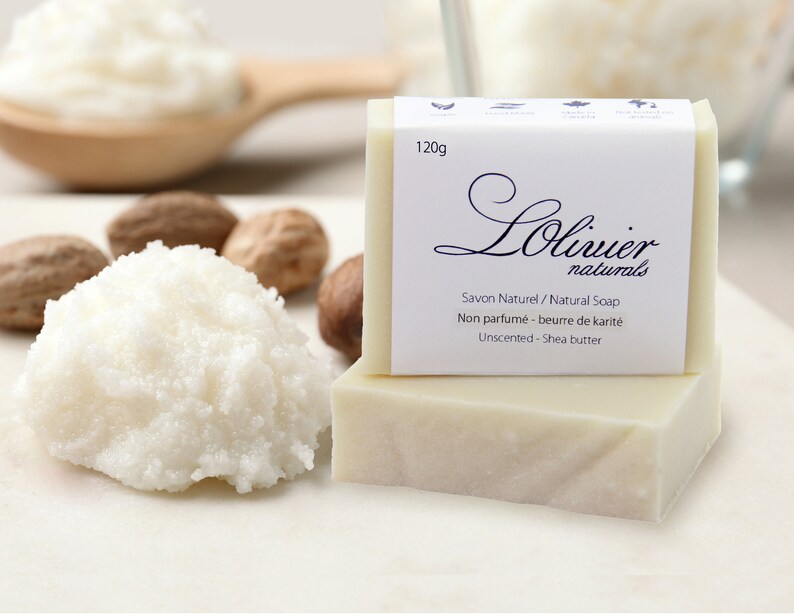 Shea Butter Soap bar unscented All natural soap bar soap Etsy
