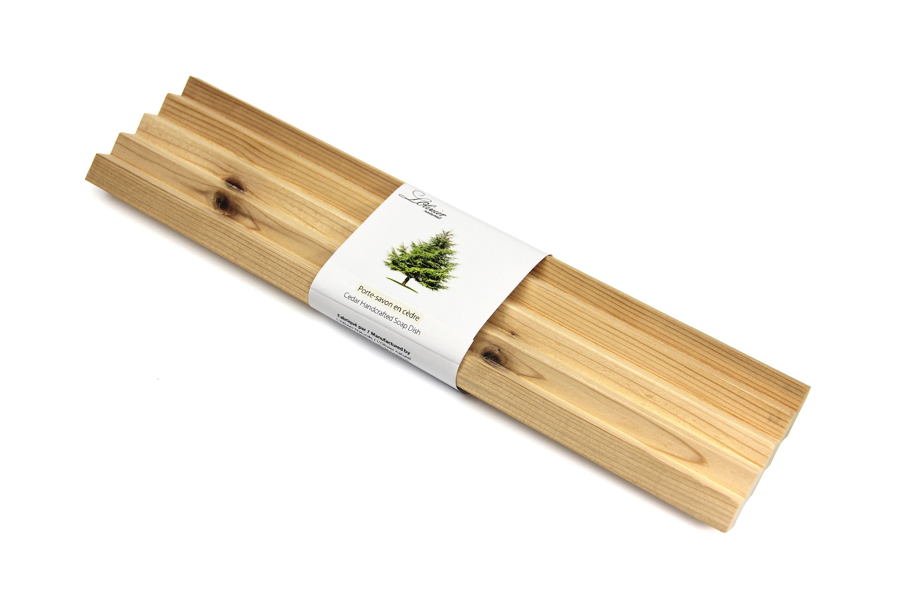 Long Soap dish 12 Inches Zigzag Cedar Soap dish Etsy