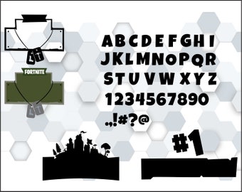 Fortnite Font Etsy - fortnite svg png dxf fortnite clipart fortnite birthday svg fortnite svg files for cricut fortnite squad goals svg