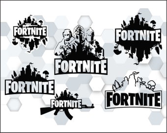  - fortnite cake topper svg