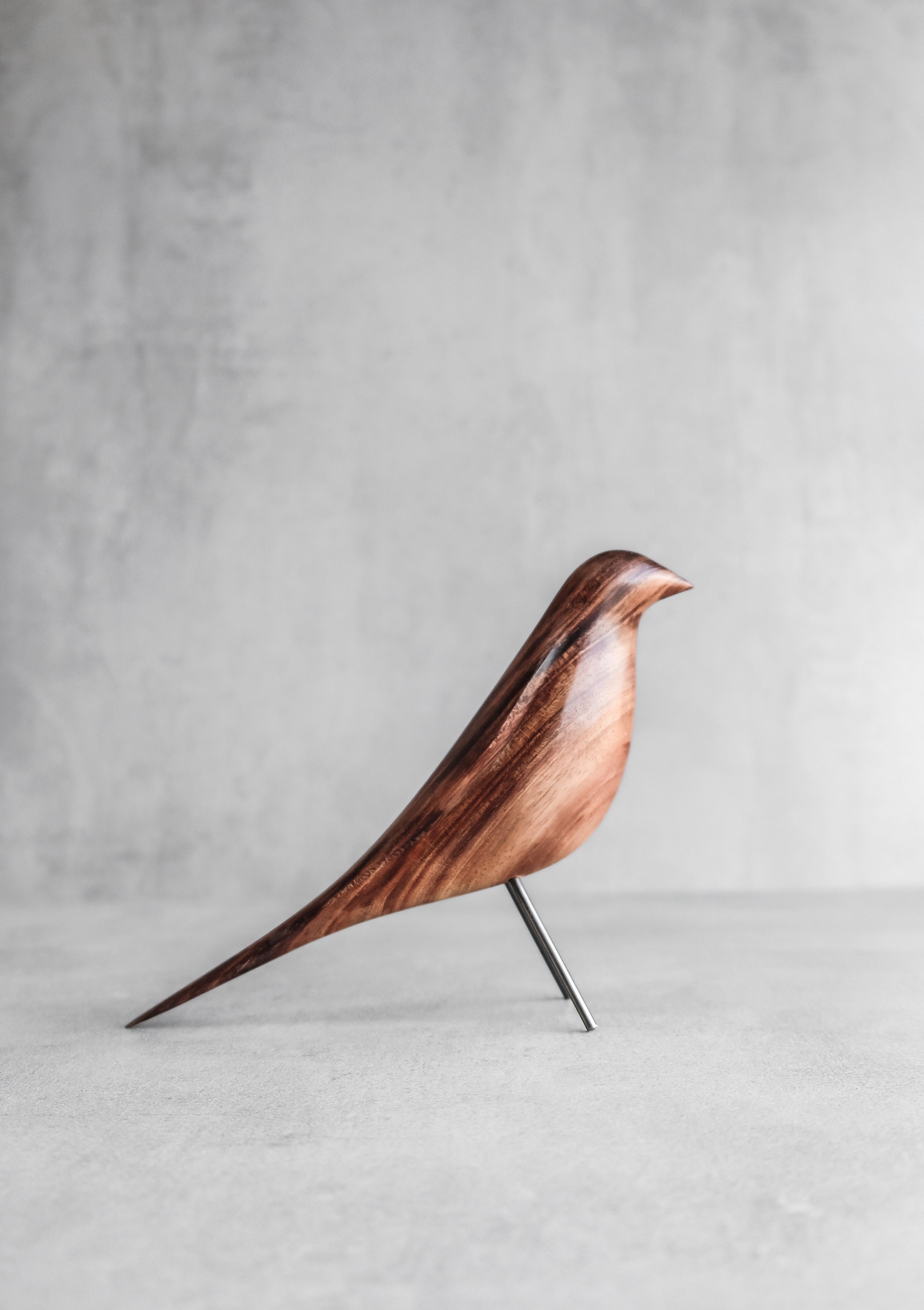 アートガラス 鳥の彫刻 約20cm ヴィンテージガラスの鳥 - Etsy 日本