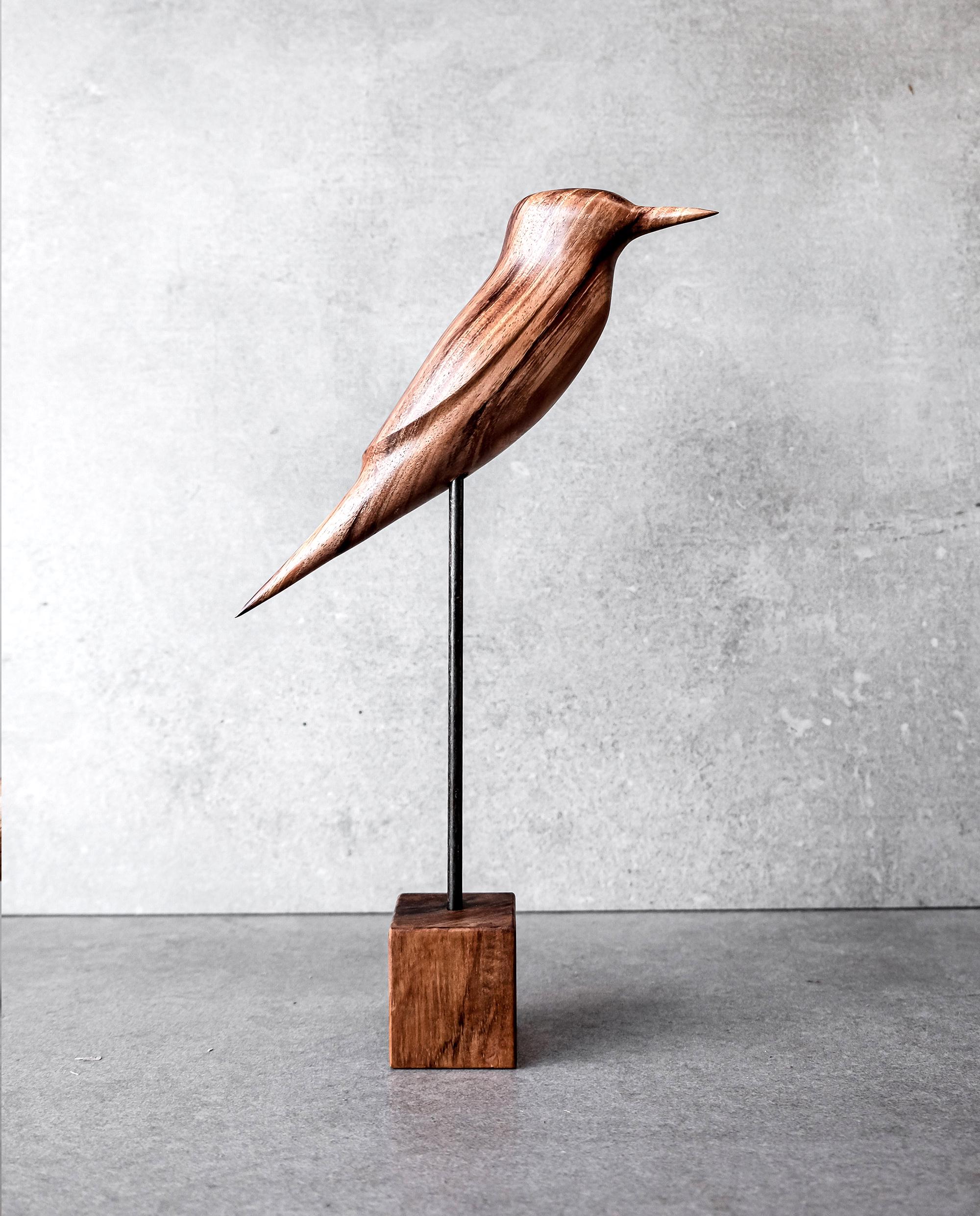 カワセミ - 木彫りの鳥の彫刻 - Etsy 日本