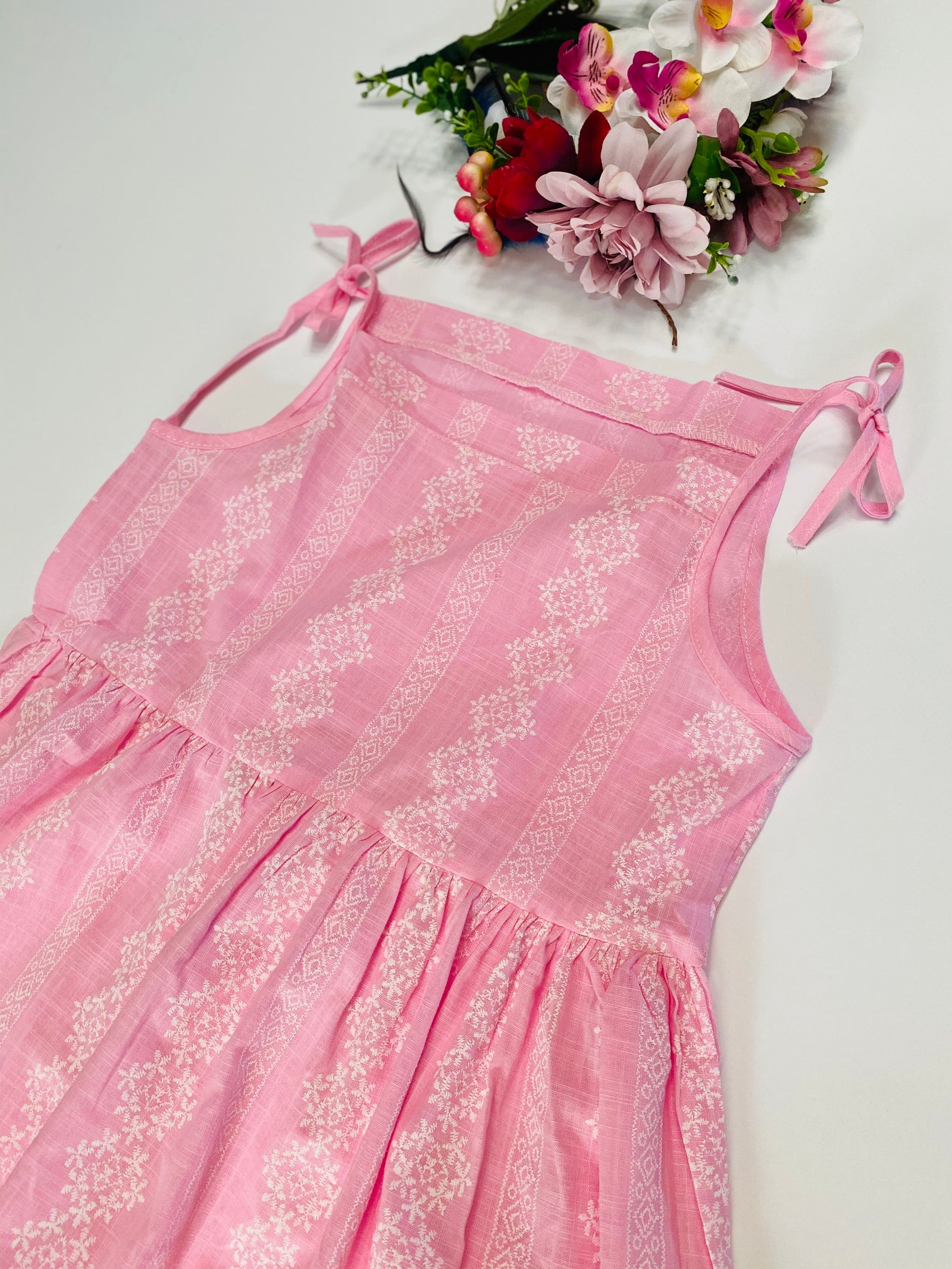 Beautiful Pink Girls Dress Birthday Dress. 3T-4T Lightweight | Etsy