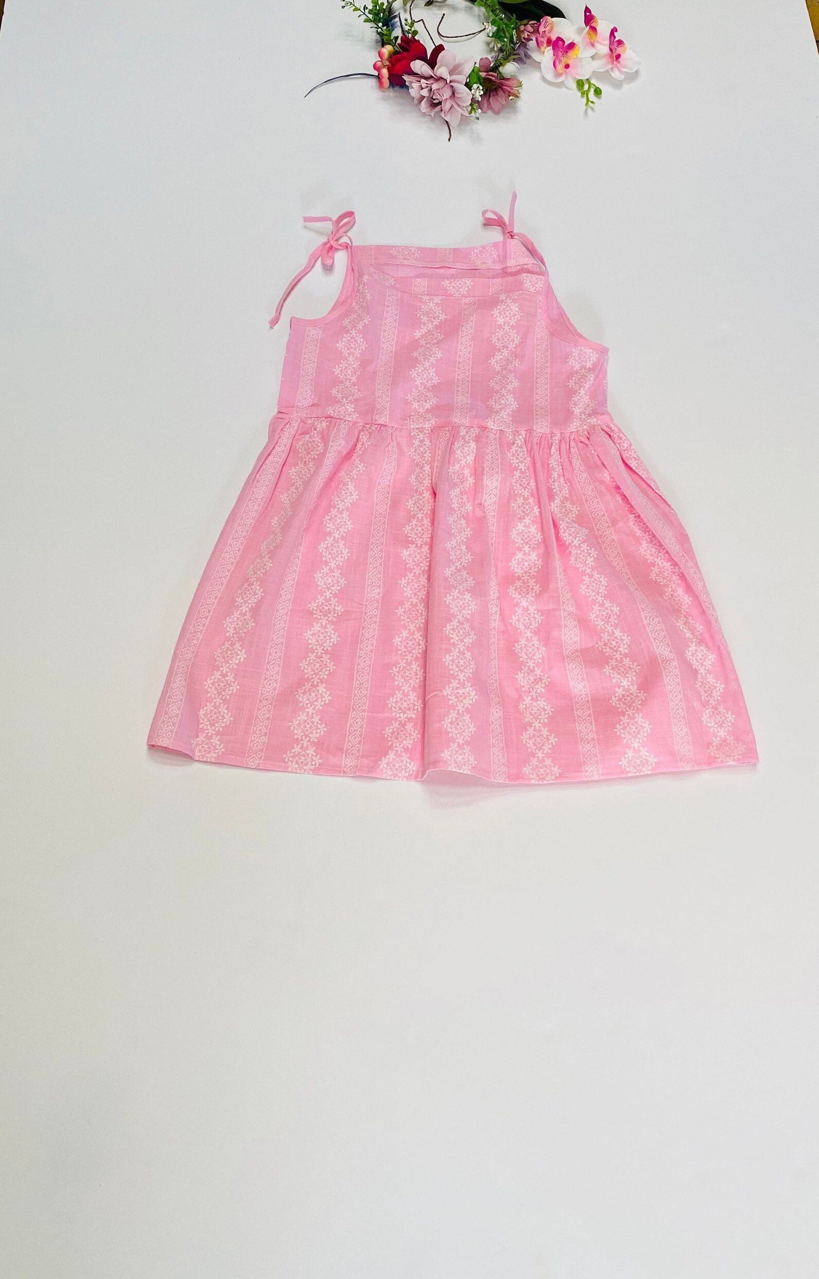 Beautiful Pink Girls Dress Birthday Dress. 3T-4T Lightweight | Etsy