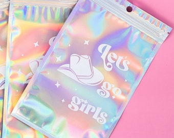 Lets Go Girls Themed Hangover Kit or Goodie Bag for Last Rodeo Bachelorette - Recovery Kit - Cowgirl / Cowboy Disco Birthday Party Favor