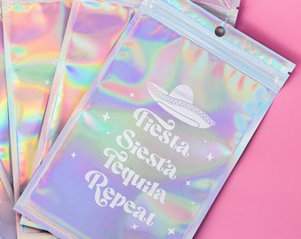 Hangover Recovery Kit Fiesta Siesta Tequila Repeat Hang Over Bachelorette Destination Wedding Birthday Welcome Bag  Cabo Cancun Mexico