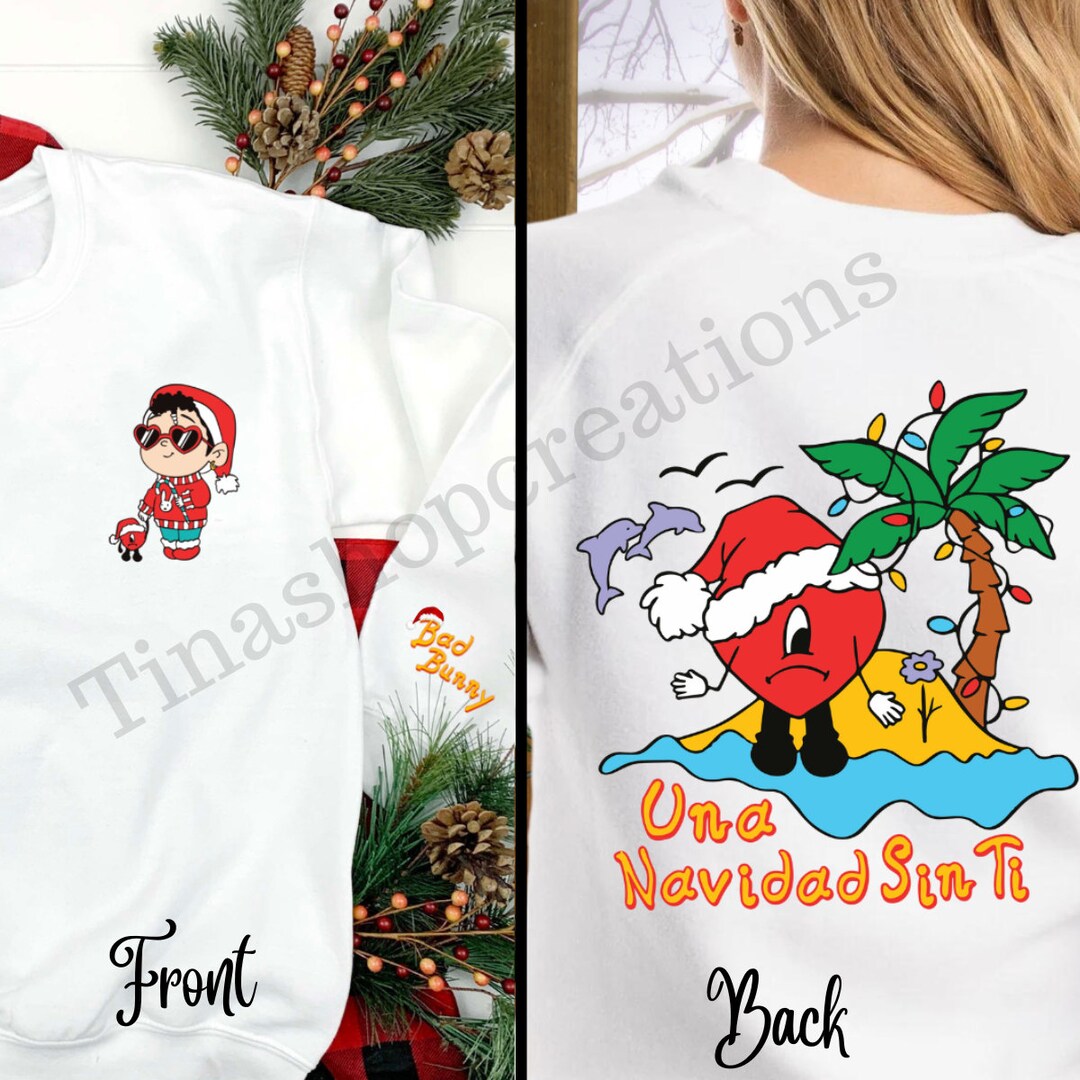 Benitobad Bunny Una Navidad Sin Ti Bad Bunny Christmas Sin Etsy