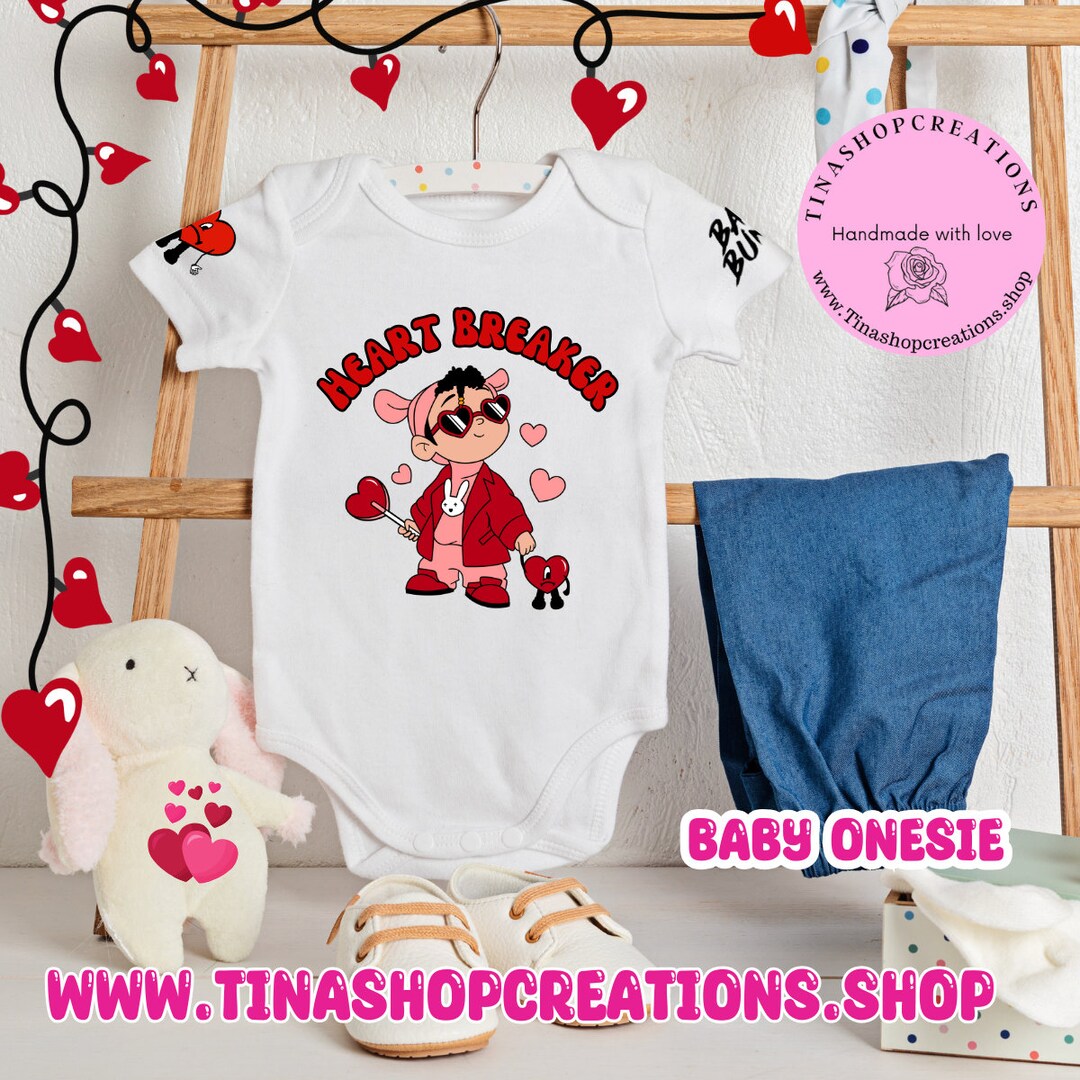 Bad Bunny Heartbreaker, Bad Bunny Merch, Baby, Toddler and Kids