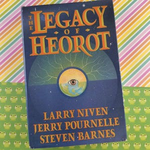 Vintage 1987 The Legacy of Heorot Larry Niven Jerry Pournelle Steven Barnes Hardcover