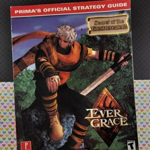 Vintage 2000 EverGrace Prima Games officiële strategiegids zachte kaft
