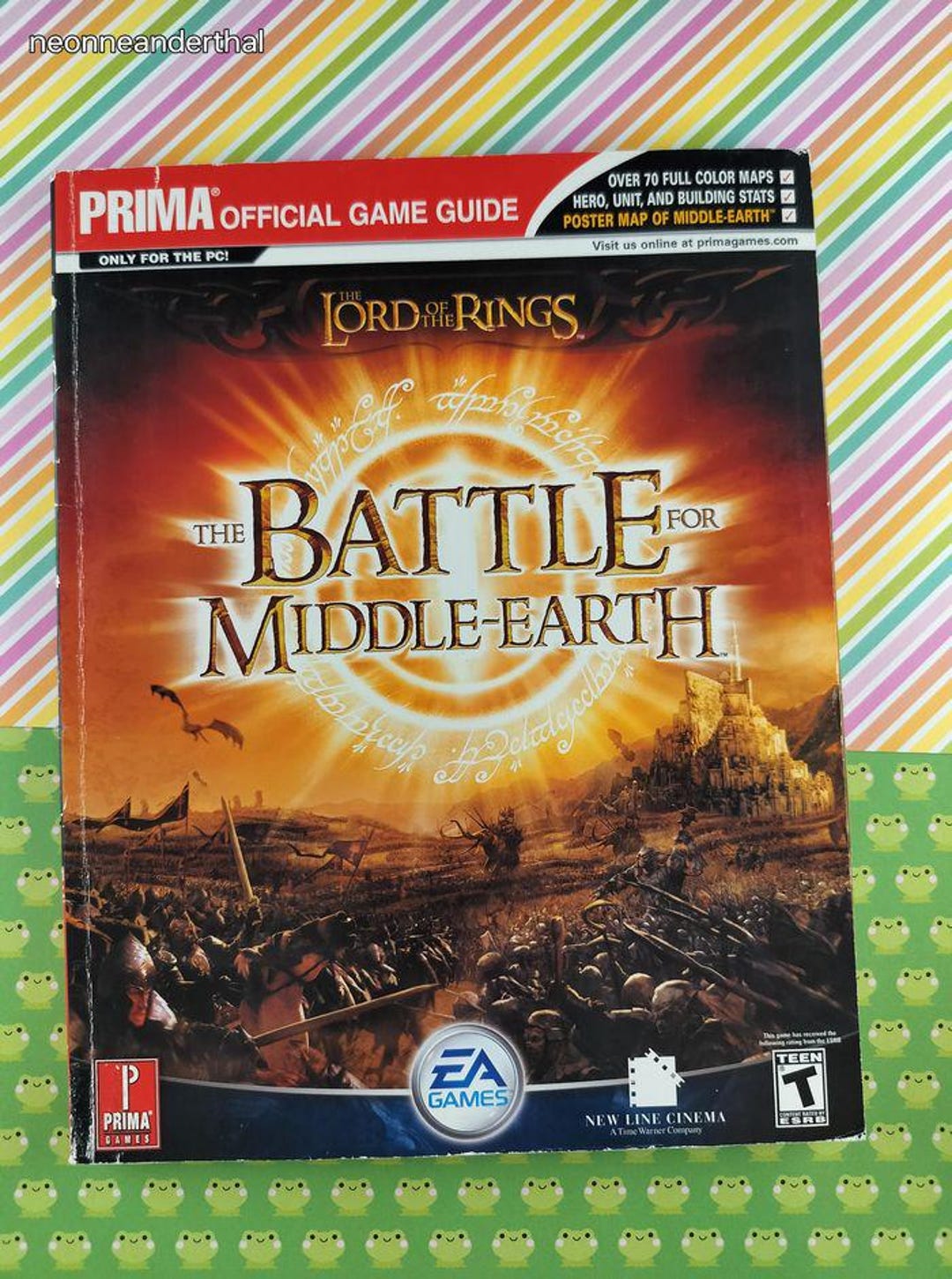 Prima Guide Collection Vintage 2004 Prima Guides the Lord of the Rings Battle for Middle-earth ...
