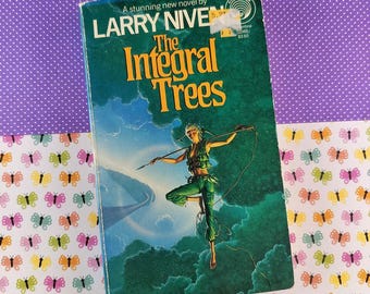 Edición de bolsillo de 1985 de Del Rey: Los árboles integrales, de Larry Niven.