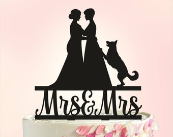 Two Brides Cake - Etsy