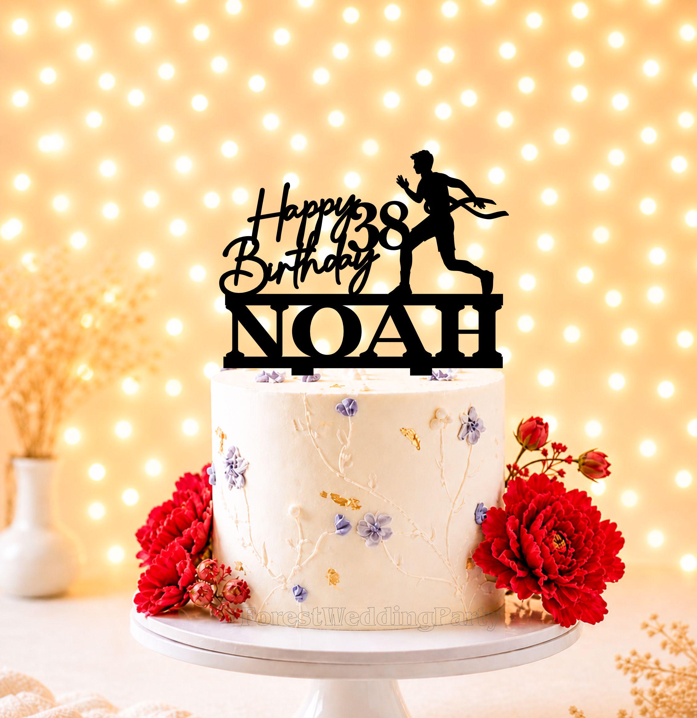 Male Runner Birthday Cake Topper, Runner Cake Topper, Custom Running Man  Cake Topper, Athlete Birthday Party Decor, Athlete Cake Decoration - Etsy