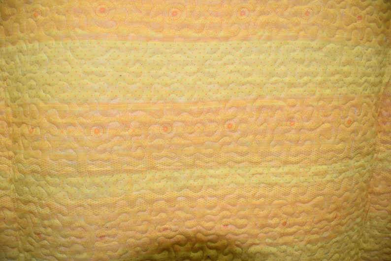Vintage Beautiful Best Quality One Of Kind Cotton Quilt,Bohemian Old Sari Old Sari Handmade Quilt,Vintage Throw,Bedspread Quilt
