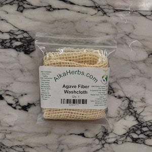 Agave Fiber Washcloth