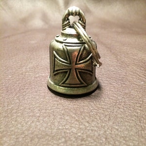 Guardian Bell Ride Free Maltese Cross HandFul Metal Bell Motorcycle Bell Bravo Bell